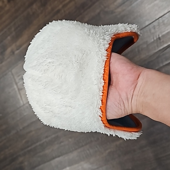 Patagonia Baby Infant Reversible Beanie Hat Polar Bears Blue White Sz: 3-6m - Picture 4 of 5